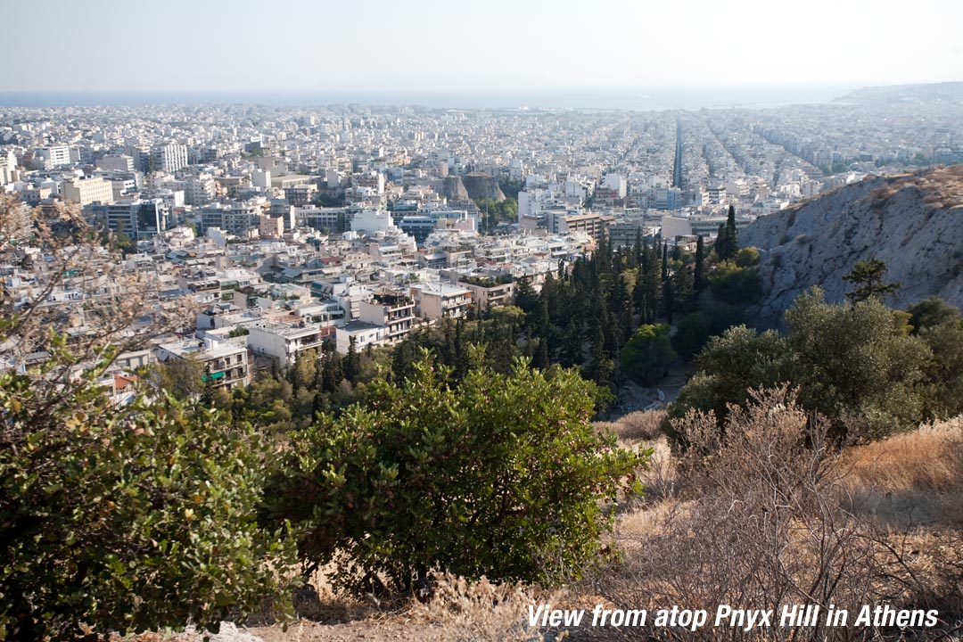 View from Pnyx Hill