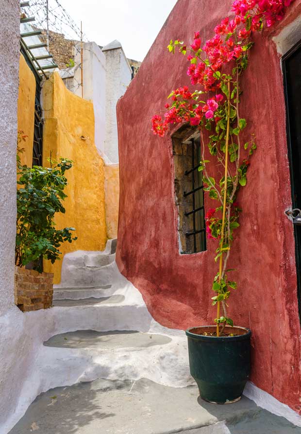 The colorful Plaka District The colorful Plaka District