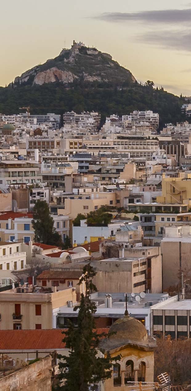 Lycabettus in Athens Greece