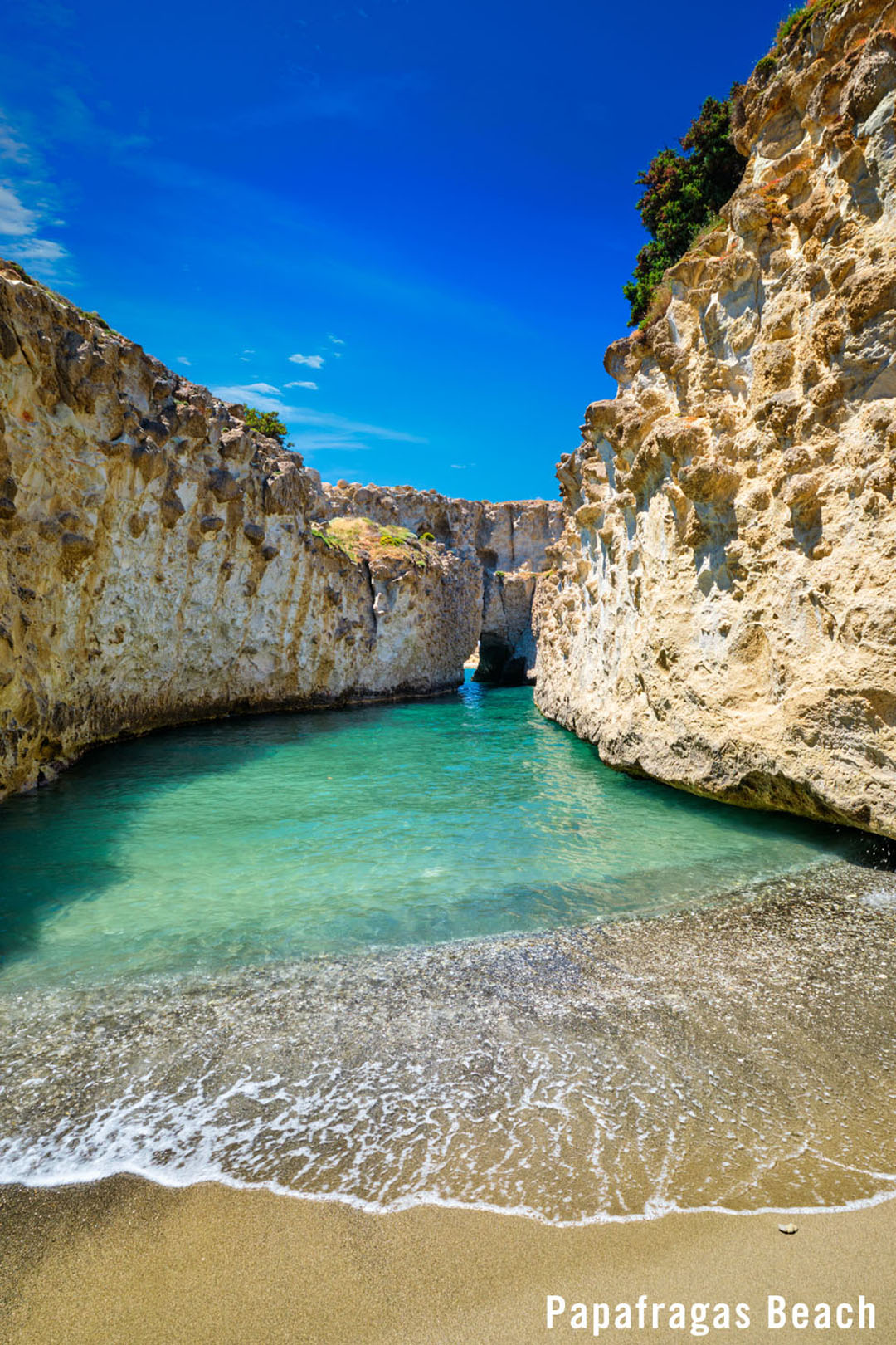 Papafragas Beach on Milos Island, Greece