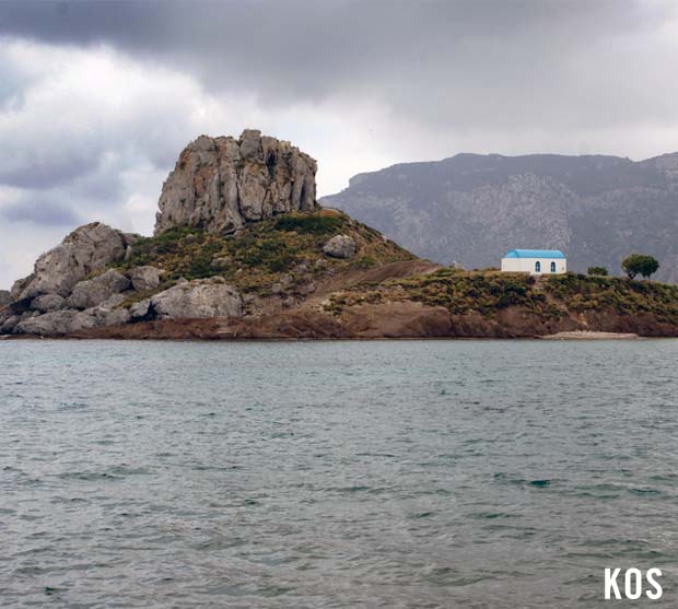 Click image to enlarge and expand - Wintery seas around the island of Kos Wintery seas around the island of Kos