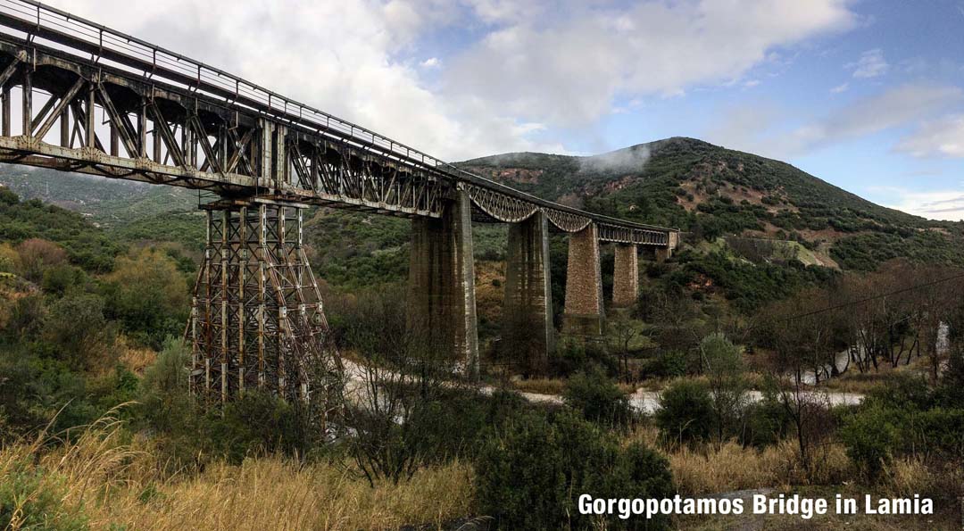 The Gorgopotamos Bridge in Lamia