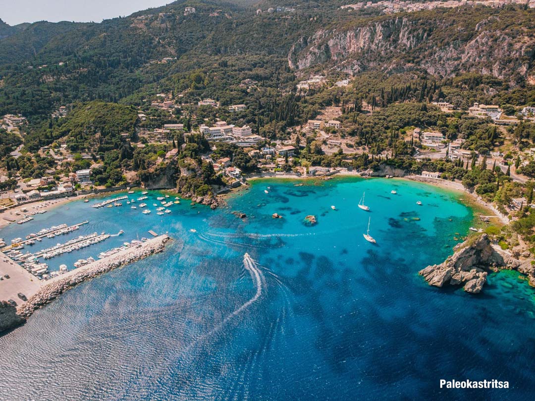 Paleokastritsa harbor