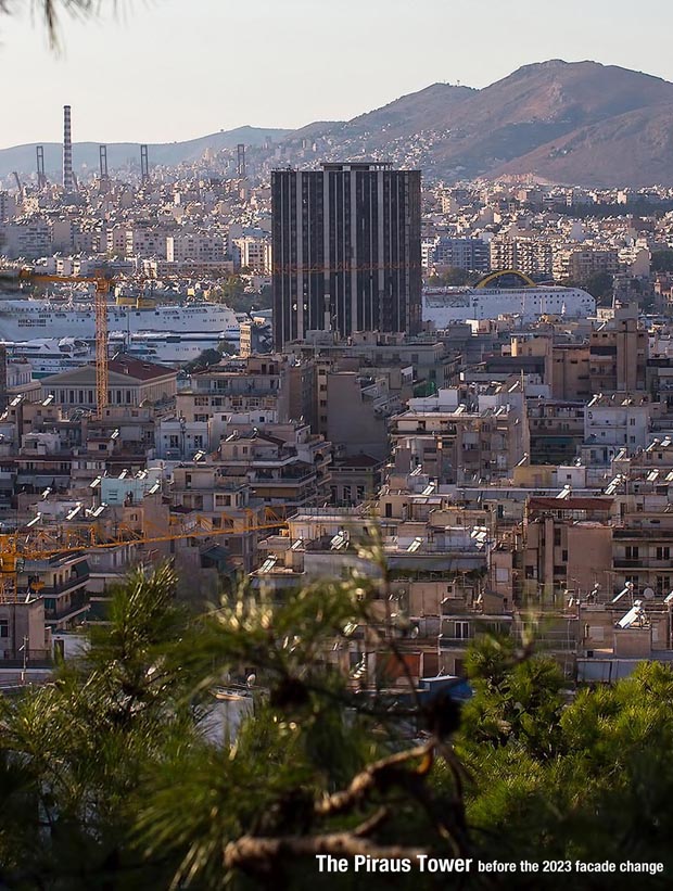 Piraeus Tower in Athens