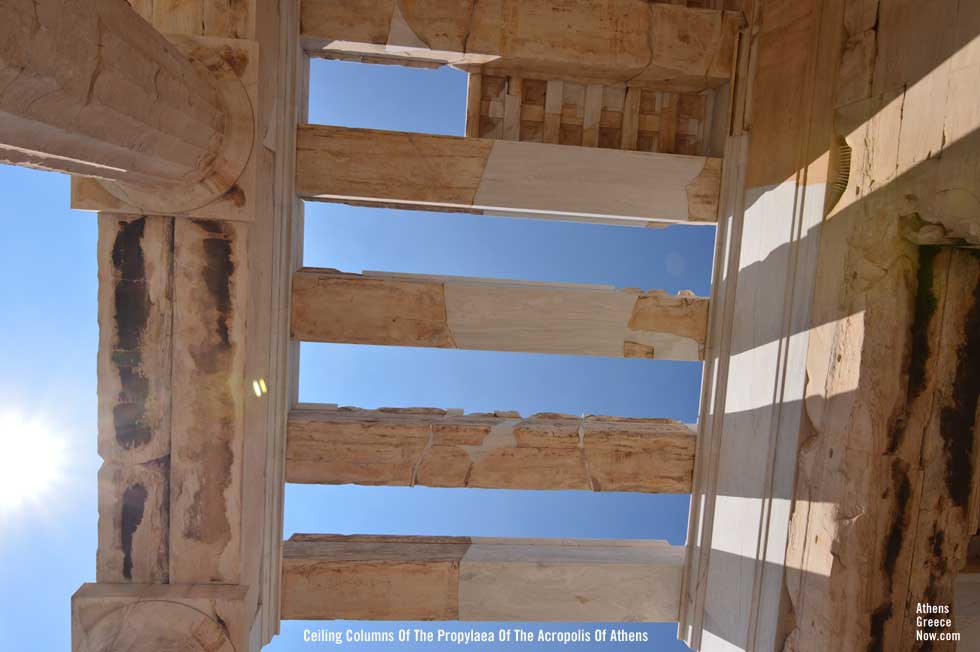 Ceiling of the