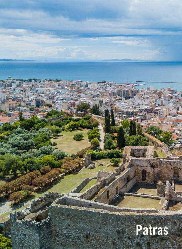 Click to enlarge and expand view of Patras, Greece View of Patras, Greece