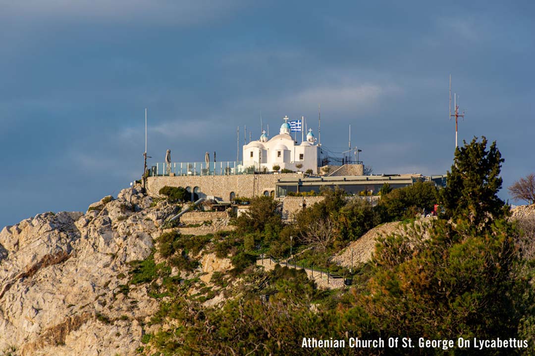 Church of St George in Athens Greece