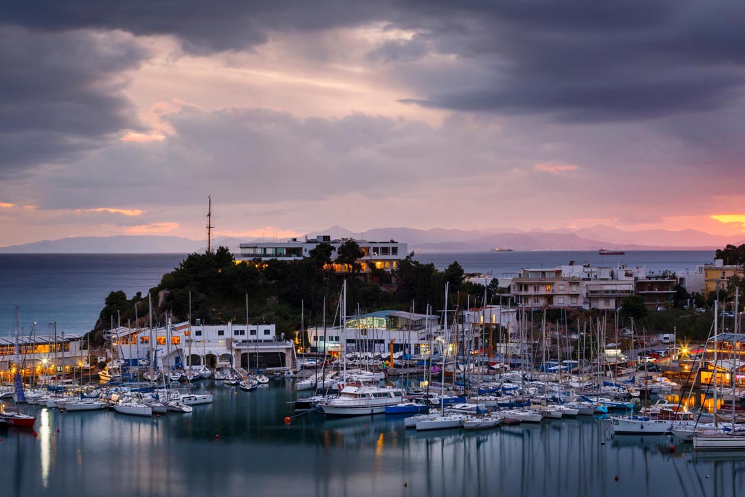 Click to enlarge - Mikrolimano Marina near Athens Greece Mikrolimano Marina near Athens Greece